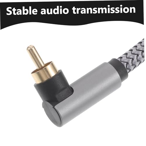 OSALADI High Performance Digital Audio Cable with Dual Shielding and Connectors for Home Theater and Surround