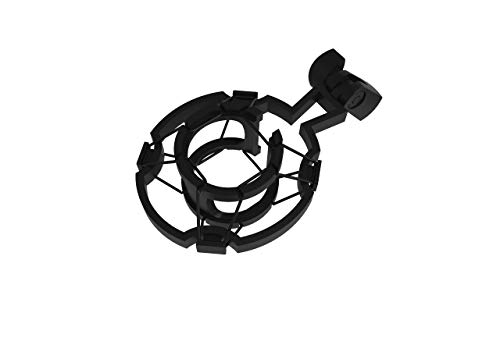 iDANCE Adjustable Suspension Boom Arm Stand, Steel Mic Boom Arm Desk Mount with Clamp and Integrated Shock Mount for Studio, Podcast, Streaming, Boom Arm Microphone Holder (Mic Not Included)