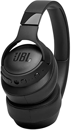 JBL Tune 760NC Over-Ear Headphones - Lightweight JBL Headphones Wireless Bluetooth, Foldable with Active Noise Cancellation - Bulk Packaging - Black (Renewed)