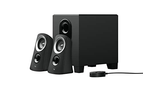 Logitech Z313 2.1 Multimedia Speaker System with Subwoofer - Black