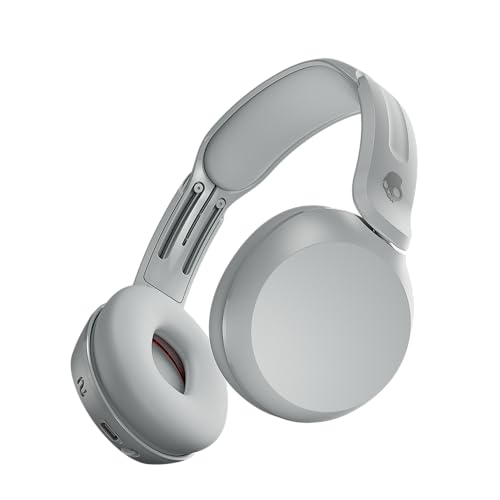 Skullcandy Icon 180 Wireless On-Ear Bluetooth Headphones - Cement | 50 Hours Battery, Lightweight and Travel Ready, Secure Fit, Sweat and Water Resistant, Microphone iPhone Android, Foldable - color: Cement