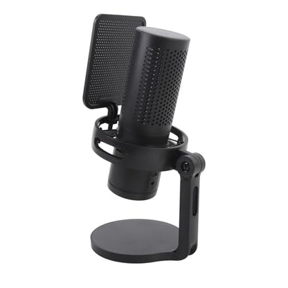 Fabater USB Microphone, Quick Mute Noise Cancellation RGB Lights Gaming Microphone, Podcast with Popfilter Shock Mount for Gaming Streaming Podcasts