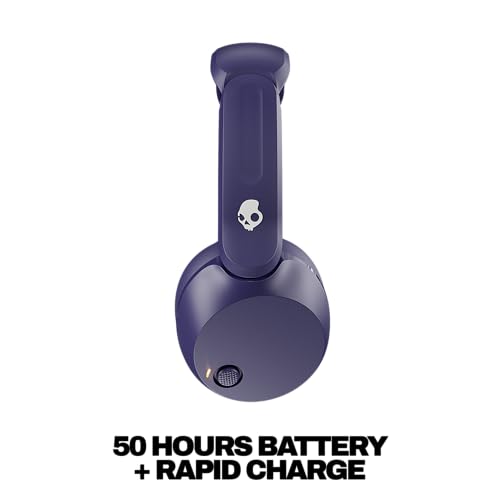 Skullcandy Icon 180 Wireless On-Ear Bluetooth Headphones - Future | 50 Hours Battery, Lightweight and Travel Ready, Secure Fit, Sweat and Water Resistant, Microphone iPhone Android, Foldable - color: Future