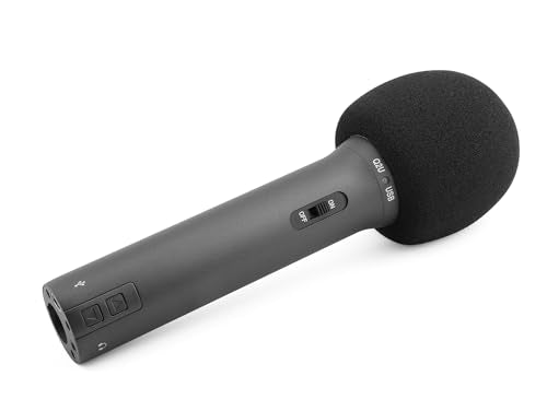 LEFXMOPHY Pop Filter for Samson Q2U Mic Cover Microphone Replacement Foam, 3pack Windscreen