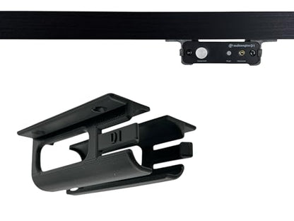 Desk Mount Kit for AudioEngine D1 Amp and Dac - Under Desk Mount Brackets with Reversible Clips - Secure Mounting Accessories