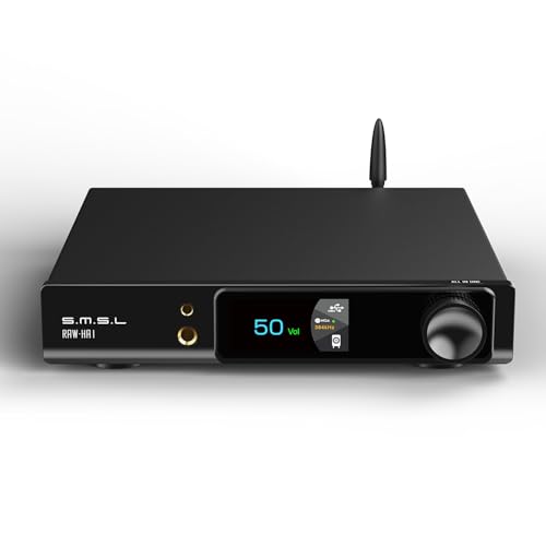 SMSL RAW-HA1 Amplifier Equipped with Full-Function Remote Control Fully-Fitted LCD Screen