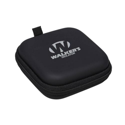 Walker's Isolator in-Ear Electronic Hearing Protection Earbuds 25 NRR with Amplified Sound Awareness, Secure-Lock Fit | Amplified Sound Awareness, Secure-Lock Fit