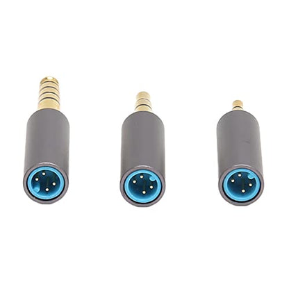 AstraLoom MMCX Replacement Earphone Cable Silver Plated Copper 3 in 1 Design with 2.5mm 3.5mm 4.4mm Connectors for SENNHEISER IE300 IE600 IE900 and Other MMCX Headphones High Fidelity Audio
