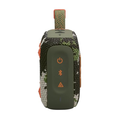JBL Go 4 - Ultra-Portable, Waterproof and Dustproof Bluetooth Speaker, Big JBL Pro Sound with Punchy bass, 7-Hour Built-in Battery, Made in Part with Recycled Materials (Squad) - color: Squad