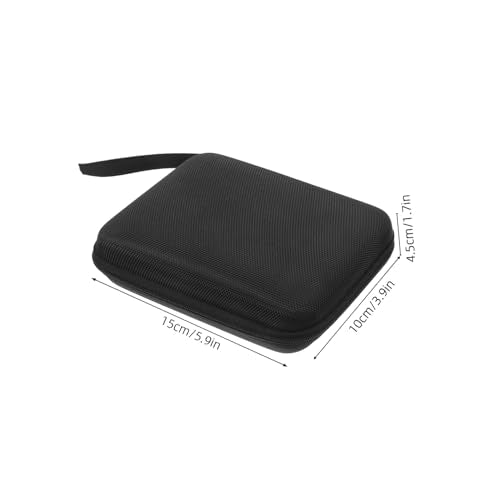 2pcs Portable Eva Hard Shell Storage Case for Blood Earbuds Weather Resistant Design Compact Organizer for Travel Trips