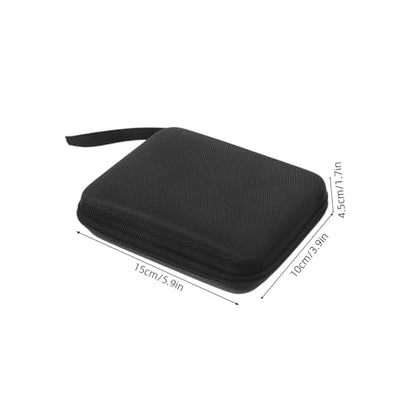 2pcs Portable Eva Hard Shell Storage Case for Blood Earbuds Weather Resistant Design Compact Organizer for Travel Trips