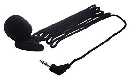 3.5mm Audio Male to Mini lavalier Lapel Tie Clip-on Portable Microphone for Mic System,Voice Amplifier,Speakers,Teachers, conferences, speeches, Drama Performances, Tour Guides.(2pack-1.1M) - color: 1.1M