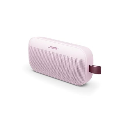 Bose SoundLink Flex Bluetooth Speaker (2nd Gen) - Portable Outdoor Speaker with Hi-Fi Audio, Waterproof and Dustproof, USB-C, Up to 12 Hours Battery Life, Petal Pink - Limited Edition Color - color: Petal Pink