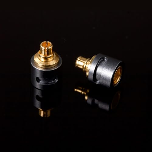 MMCX Adapter for IEMs, AKG N5005 & Sennheiser IE900 IE600 IE300, IEM Bluetooth Wireless Adapter, Suitable for Regular MMCX Earphones, Shure RMCE-TW2 (MMCX Female to MMCX-L Male)