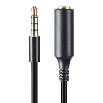 3-Pack AUX Headphone 3.5mm Extension Cable - Male to Female Extender Audio Auxiliary Jack Adapter Wire Cord Plug Connector for iPhone iPod iPad, Smartphone Tablet, Home Car Speaker System (3 INCH) - size: 3 Pack