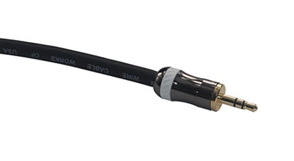 KK-A3.5to4 HiFi Cable - 3.5mm Male to 4-Male RCA Audio Adapter, Stereo Audio Splitter, Gold Plated Plug, 4n OFC Pure Copper Wire - 3.28ft (1M)