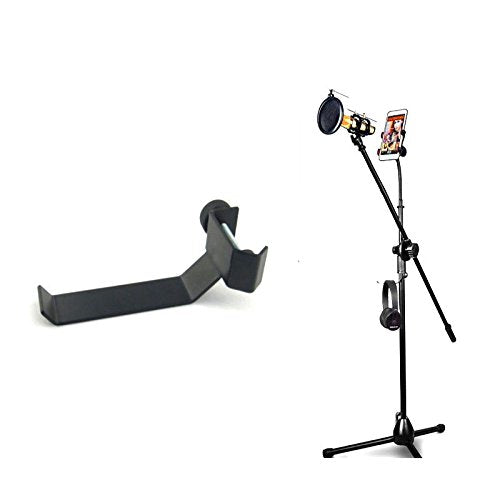 Headphone Headset Holder Hanger Clip Stand for Microphone Stand
