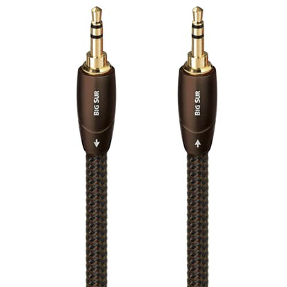 AudioQuest Big Sur 3.5mm Aux Cable – Male to Male Stereo Interconnect - size: 2 m = 6 ft 7 in