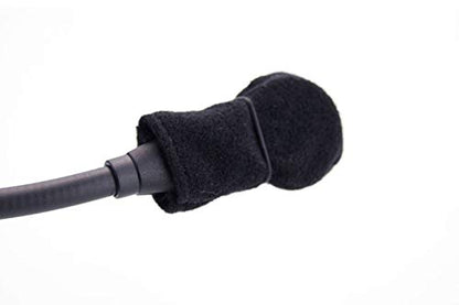 Rugged Radios H60 Dual-Radio Behind-the-Head Racing Headset | Dual PTT Controls, Dedicated Speakers, Noise-Canceling Mic & Two Universal 5-Pin Ports for Two Handheld Radios