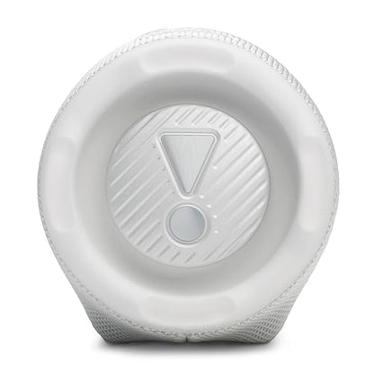 JBL Charge 6 - Portable Waterproof & Drop-Proof Bluetooth Speaker, Bold Pro Sound with AI Sound Boost (White) (Renewed) - color: White