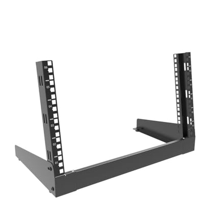 6U Desktop Network Rack 19 inches Small Open Frame Rack 2 Post - size: 6U