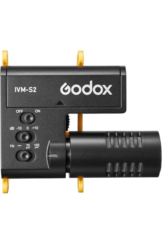 Godox IVM-S2 Multi-Functional Compact Shotgun Microphone