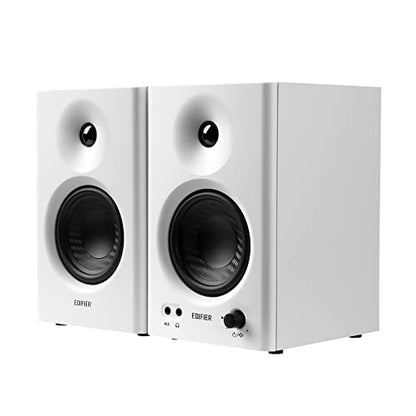 Edifier MR4 Studio Monitor Speakers, 4 inch Active Near-Field - color: White