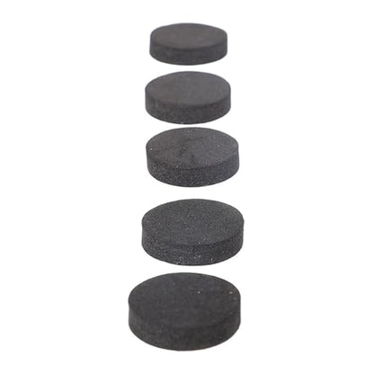 50Pcs Black EVA Foam Vibration Soundbar Isolation Pads Non Slip Thickened Adhesive Shock Absorption Pads Studio Monitors(40 * 10mm) - style: 40*10mm