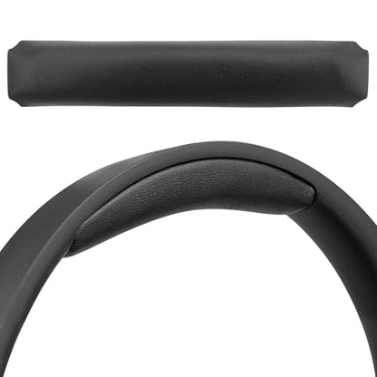 Tune 750BT Headband Pad Replacement Headband Cushion Pad Protein Leather Headband Pad Cover Compatible with JBL Tune 700BT 710BT 700BTNC 750BT 760BTNC Headphone Head Top Cushion - Black