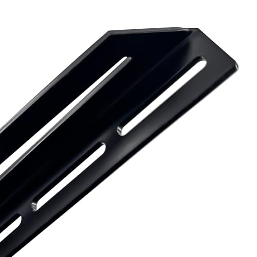 Steel Floor & Wall Mount Amplifier Rack Laser-Cut Audio Equipment Rack for Car Audio Sound System Coated with Black Powder