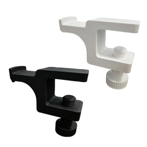 Multipurpose Desk Mount Headphones Holder Clamp on Under Hook for Offices Home Organization Needs Clamp on Under Hook