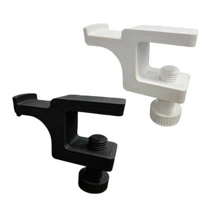 Multipurpose Desk Mount Headphones Holder Clamp on Under Hook for Offices Home Organization Needs Clamp on Under Hook