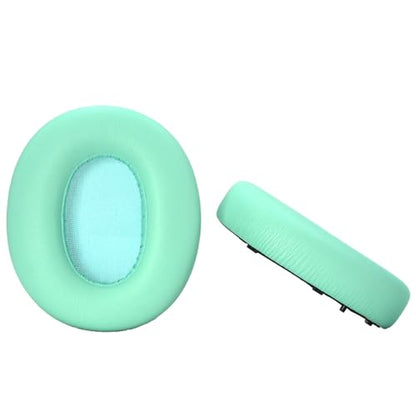 Replacement Earpads for Edifier W820NB Noise Cancelling Headphones - Green | Xinyuekj Premium Protein Leather Cushions, Comfort Upgrade Ear Cups - Set of 2 Ear Covers