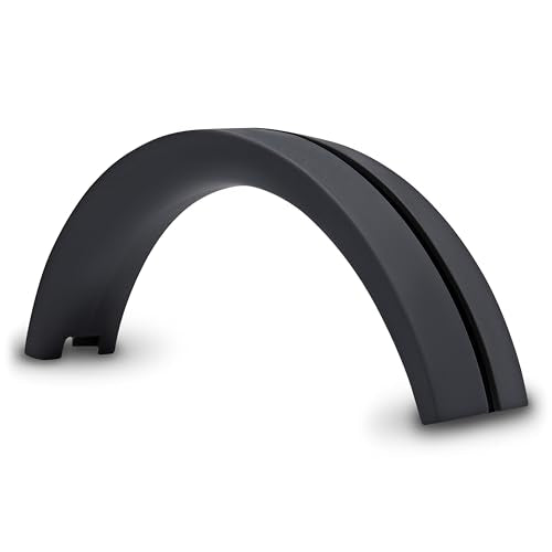 WC BandZ Studio & Studio Pro - Silicone Headband Cover for Beats Studio | Made by Wicked Cushions | Does Not Fit Beats Solo | Enhanced Comfort & Sweat Protection | Black - color: Black