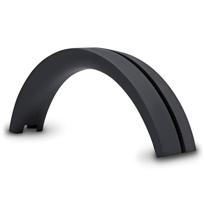 WC BandZ Studio & Studio Pro - Silicone Headband Cover for Beats Studio | Made by Wicked Cushions | Does Not Fit Beats Solo | Enhanced Comfort & Sweat Protection | Black - color: Black