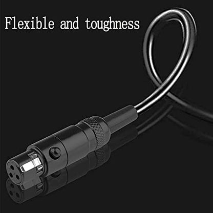K702 Cable Coiled Aux Cord Compatible with AKG Q701 K712 K240S K240MKII K141 K171 K181 K271 K271S K241 K175 K275 Headphone Audio Cable Wire with 6.35mm Adapter