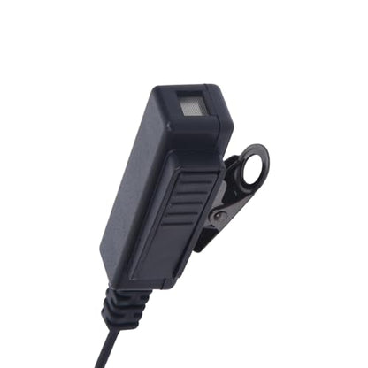 TC-320 Walkie Talkie Earpiece 2.5mm 1 Pin Acoustic Tube Ear Piece with PTT Mic for Talkabout T200 T210 T260 T600 T800 Compatible with Hytera HYT TC-310 TC-320 Two Way Radio