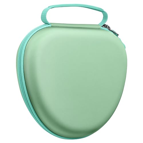 Fintie Hard Case for AirPods Max 2 (2026) and AirPods Max 1 (2024/2020) | Travel Carrying Storage Bag, Shockproof, Protective, Auto Wake/Sleep, Green - color: Green