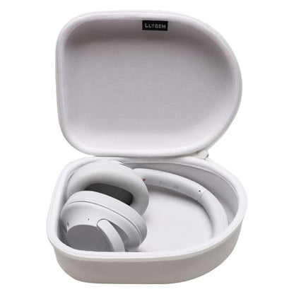 Case for Audio-Technica ATH-M20x/Raycon/JBL/Sony/Anker Headphone White | Carrying Travel Headphone Case Hard Shell for Over Ear Headphone - color: White