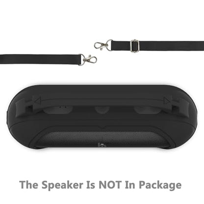 Silicone Case for Bitzee Magicals Interactive Toy Digital Pet | Protective Stand Holder for Beats Pill Bluetooth Speaker Accessories With Should Strap (Black Case) - color: Black Case