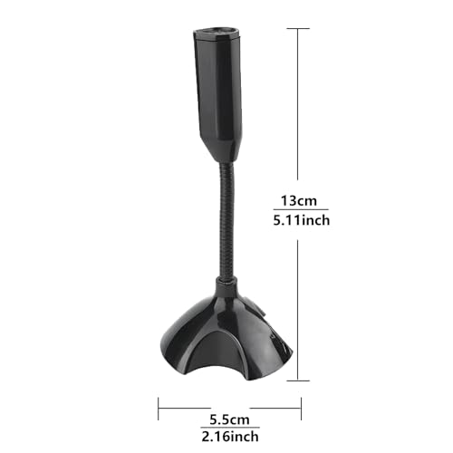 LANDIBO USB Microphone，Adjustable gooseneck mini for Laptop/Desktop Computers Microphone for pc，Plug and Play, Driver-Free USB Condenser Microphone，Recordings, Games, Streaming, podcasts. (USB) - style: USB