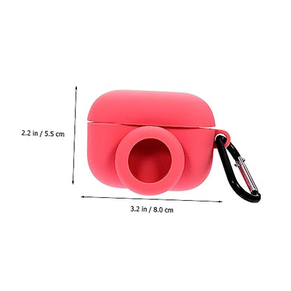 Silicone Protective Cover for Lightweight and Silicone Case Simple Design for Everyday Use Compatible and Red - color: Red