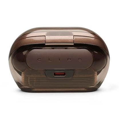 JBL Soundgear Clips Open Ear Headphones for Situational Awareness - Copper | Up to 32 Hours Total Playtime With Speed Charge, Sweat Resistant, Noise-Reducing Mics, App Control For Custom Audio - color: Copper