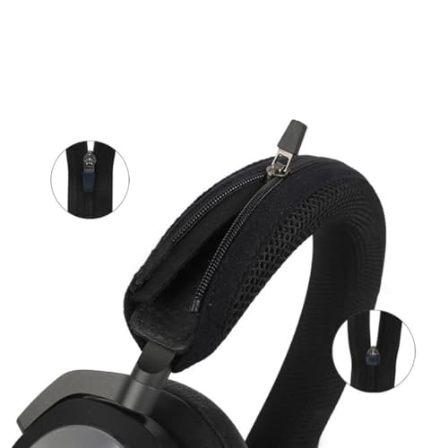 Protective Headband Cover Case Compatible with B&O Beoplay H9i/H9 Headphones,Headband Cushion Protector Pad Compatible with B&O Beoplay H8/H7/H6 with Zipper (Gray) - color: Gray