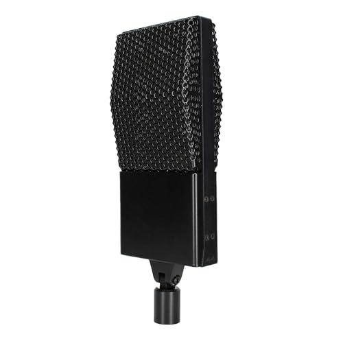 Cloud Microphones 44 Midnight Passive Ribbon Microphone with Cloudlifter CL-1 Activator for Professional Voice/Music Recording + U1 Universal Shock Mount + Tripod Boom Adjustable Floor Stand + More