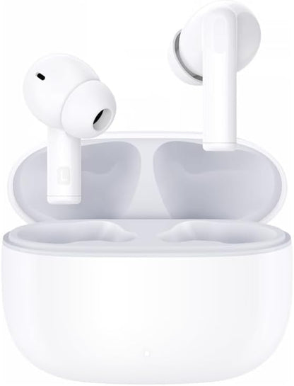 HONOR Choice X7 Lite Wireless Earbuds with Ear Hooks, Bluetooth 5.3 Headphones, ENC Noise Cancellation, IPX5 Waterproof, Deep Bass, Sports Earphones – White