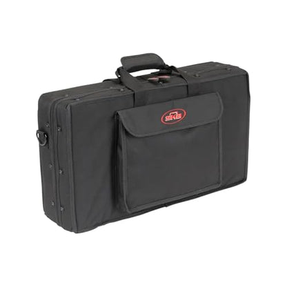SKB 1SKB-SC2111 Foot Controller Soft Case (1SKBSC2111) | Rigid foam frame holds its shape, plush padded walls, doubles as a pedalboard bag, dual zippers, 21 inch carry strap