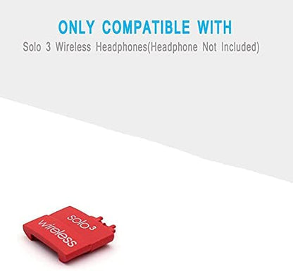 Adhiper Hinge Replacement for Solo3 Wireless Solo2 Wireless Headphone - color: Red