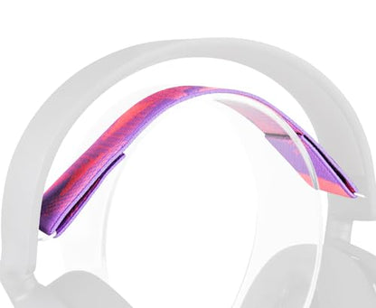 SOULWIT Headband for SteelSeries Arctis 3/Arctis 5 (Do Not Fit Other Arctis) Gaming Headsets, Replacement Headstrap Pad Repair Part - Purple - color: Purple