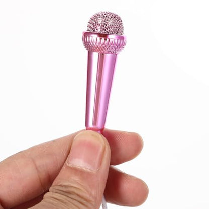 YARNOW 2pcs Portable Tiny Microphone for Phone Video Recording